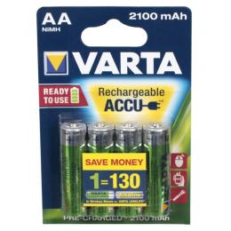 Аккумулятор VARTA AA 2100 BL4 (40)